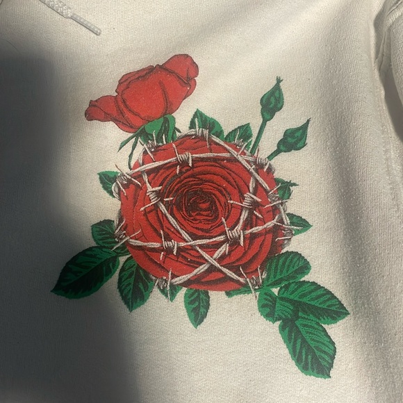 Aesthetic white hoodie🌊 - Picture 1 of 5